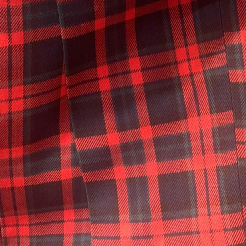 Special Price DJ PLUS: Plaid Skinny Dress Pants ON40