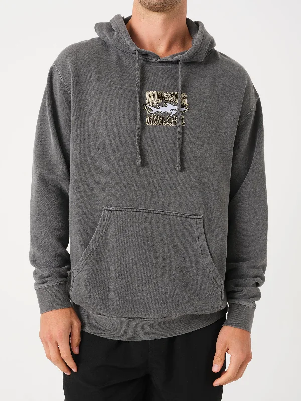 Huge Discounts Shark Surf Co Hoodie in Black