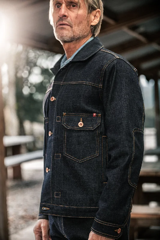 Big Savings &SONS Open Range Jacket Raw Indigo