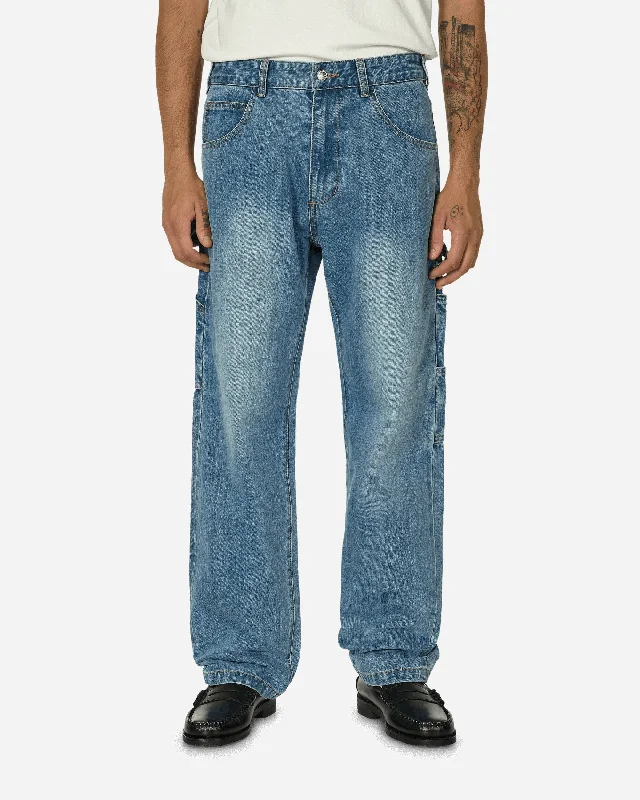 Price Reduction Selvedge Utility Jean Stone Wash Indigo