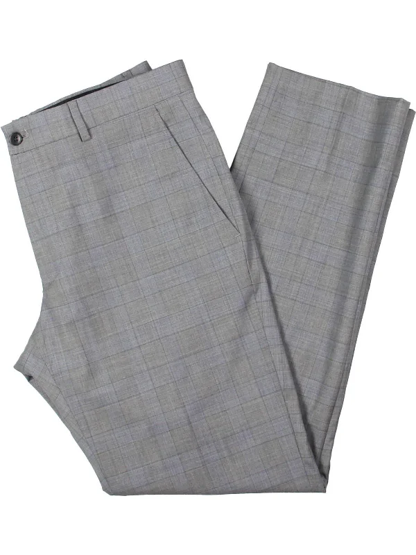 The Best Prices Mens Wool Blend Modern Fit Suit Pants