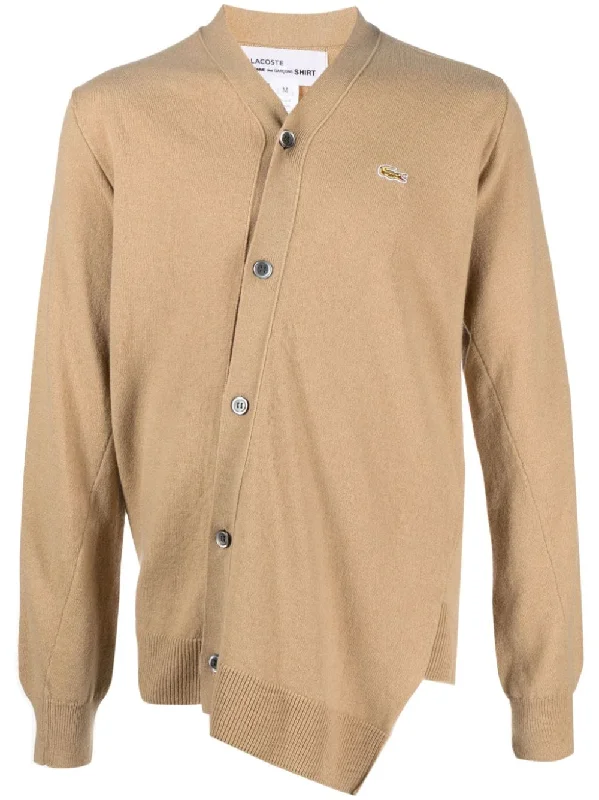 Weekend Savings Fiesta X Lacoste Asymmetric Wool Cardigan