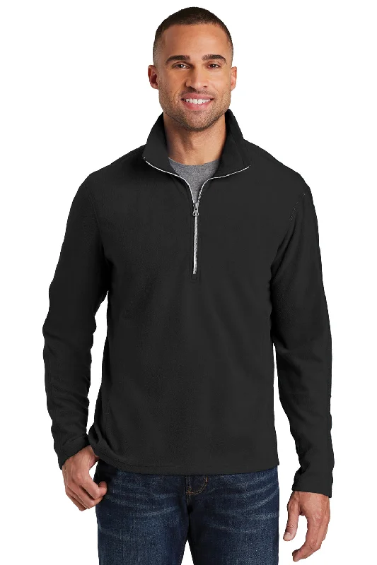 Unbeatable Deal Port Authority Mens Pill Resistant Microfleece 1/4 Zip Sweatshirt - Black Unbeatable Deal Port Authority Mens Pill Resistant Microfleece 1/4 Zip Sweatshirt - Black