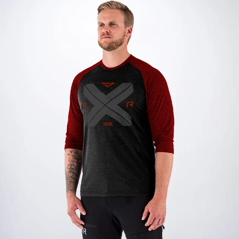 Crazy Deals Men's Clutch Tech 3/4 Sleeve Shirt