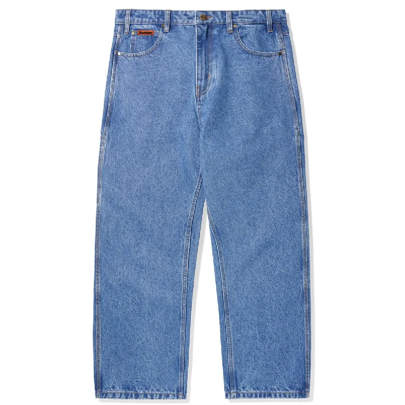Final Sale Butter Goods - Relaxed Denim Jeans Washed Indigo