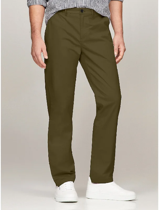 Weekend Offers That Shine Tommy Hilfiger Men's Straight Fit THFlex Tommy Chino