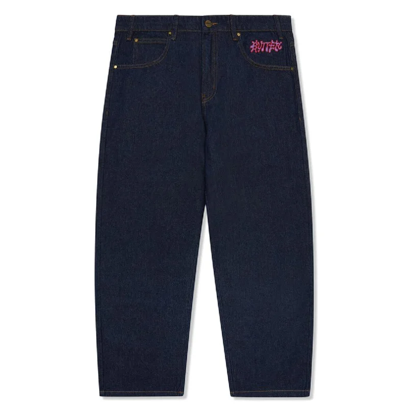 Online Exclusive Butter Goods - Ink Denim Jeans Raw Indigo