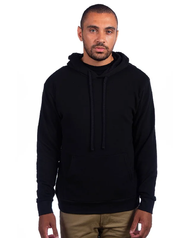 Sale Event Next Level Apparel Adult Sueded French Terry Pullover Sweatshirt | Black