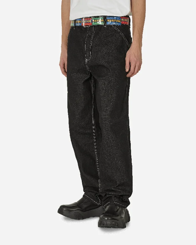 Shop and Save Simple Pants Black Wash