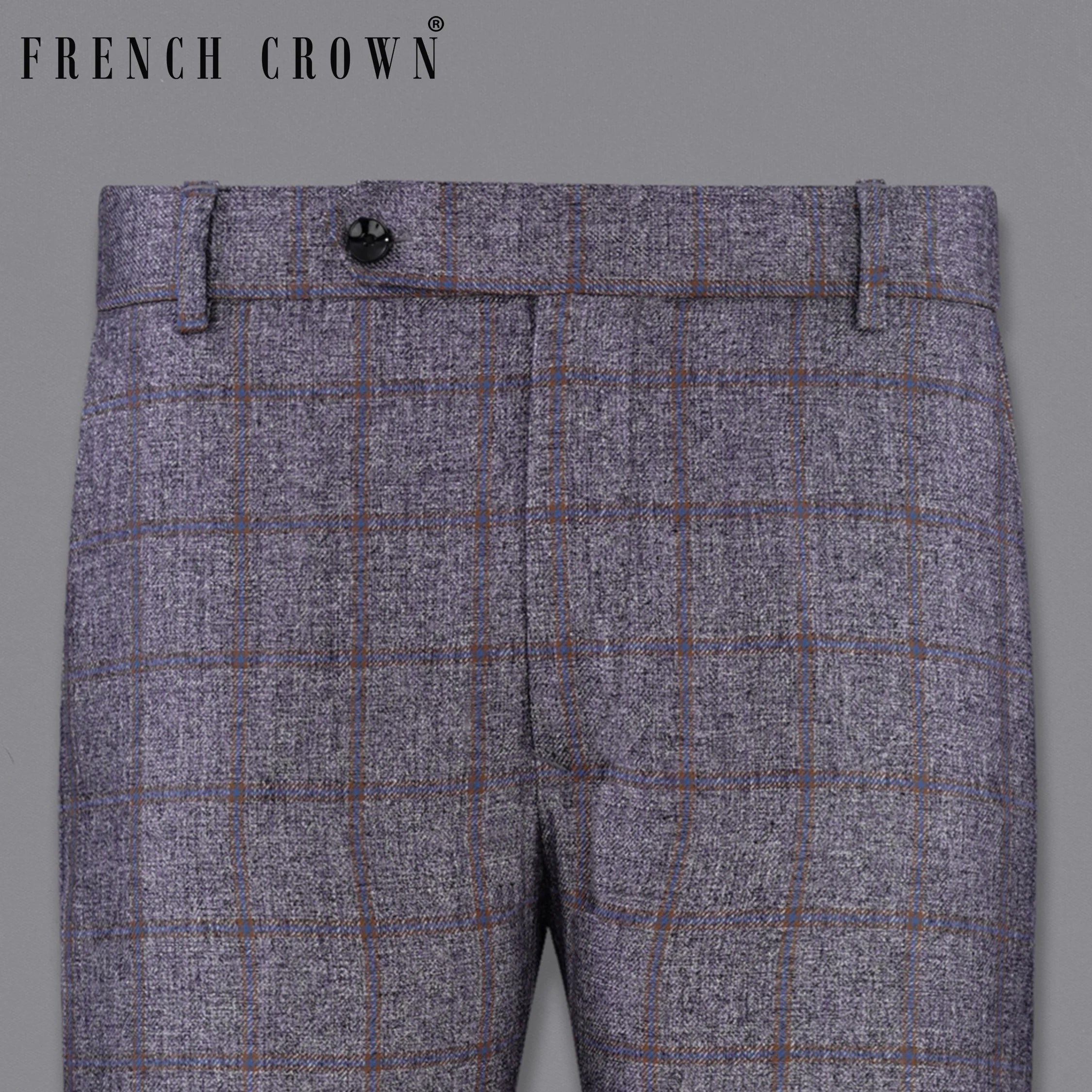 Weekend Specials to Grab Mobster Gray Windowpane Pant