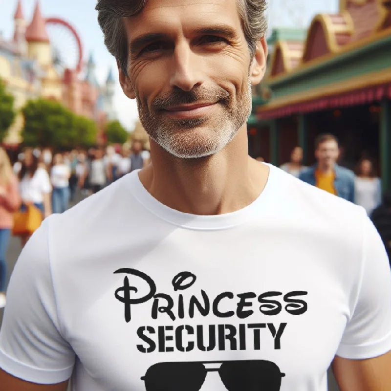 Overstock Clearance Princess Security Dad T-Shirt