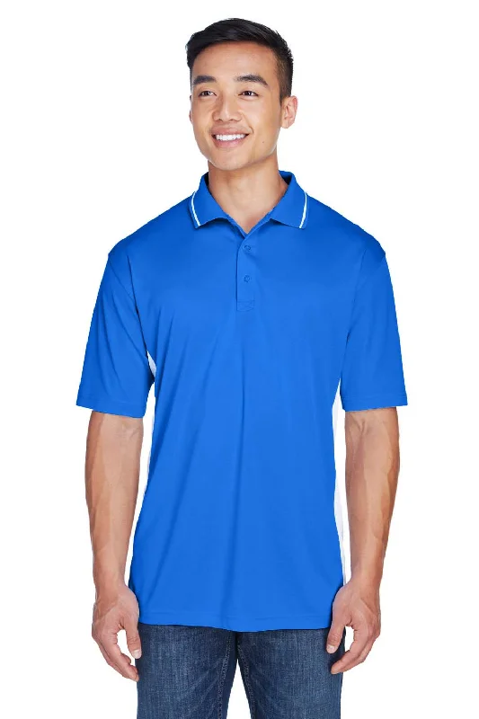 Weekend Deals That Impress UltraClub Mens Cool & Dry Moisture Wicking Short Sleeve Polo Shirt - Royal Blue/White Weekend Deals That Impress UltraClub Mens Cool & Dry Moisture Wicking Short Sleeve Polo Shirt - Royal Blue/White