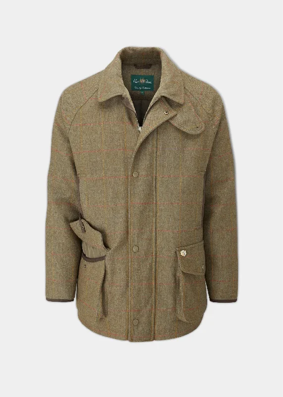 Weekend Flash Sale Combrook Men's Waterproof Tweed Coat In Hawthorn - Regular Fit