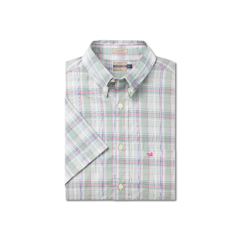 Price Blitz Catawba Plaid Dress Shirt - Short Sleeve