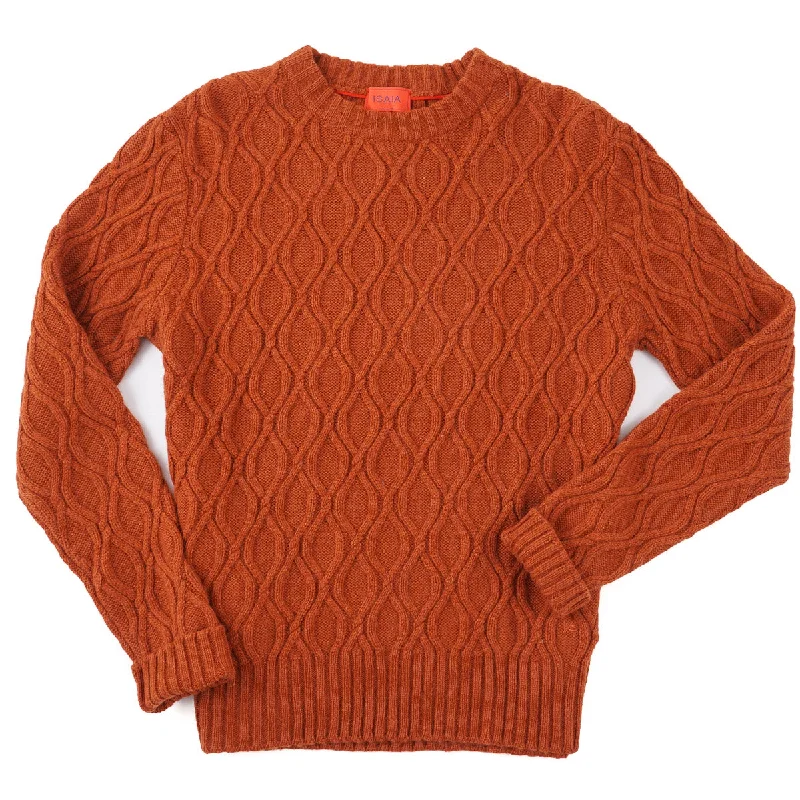 Weekend Bargains Await You Isaia Cable Knit Cashmere Sweater
