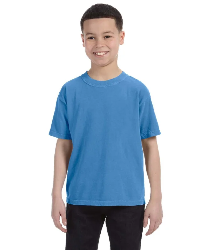 Loyalty Reward Comfort Colors Youth Garment-Dyed T-Shirt | Royal Caribe