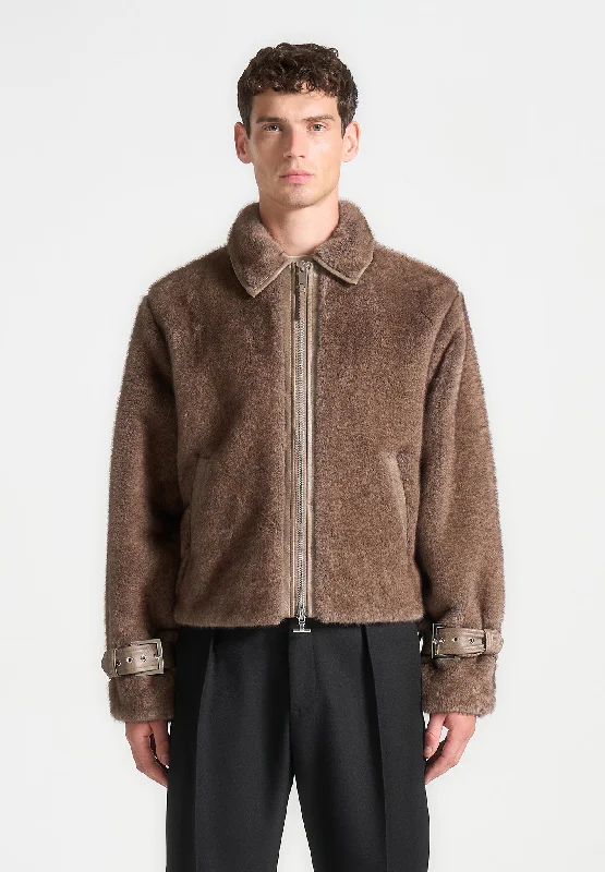 Extra Savings Limited Edition Fur Jacket - Brown