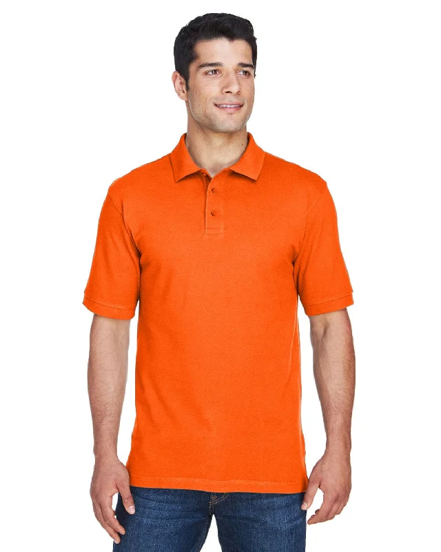 Discount Deals Harriton Cotton Pique Polo Shirt | Team Orange