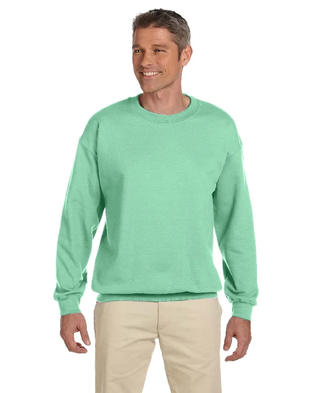 One-DAY Sale Gildan Lightweight 50/50 Crewneck Sweatshirt | Mint Green