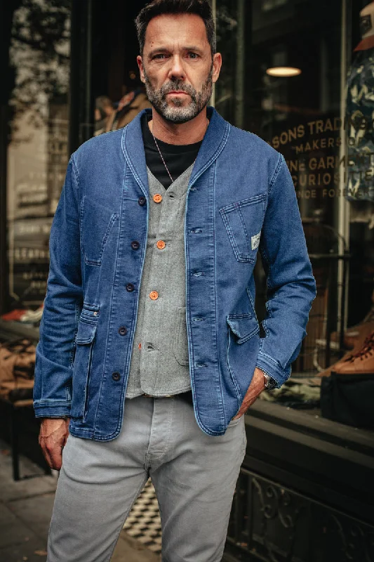 Weekend Price Cuts Galore Crafter Indigo Wash Chore Jacket