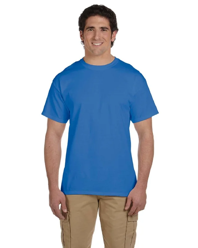 Holiday Sale Fruit of the Loom 100% Cotton T-Shirt | Retro Hth Royal
