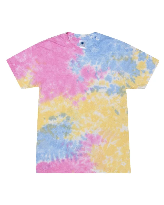 Amazing Deals Tie-Dye 100% Cotton Tie-Dyed T-Shirt | Sherbet