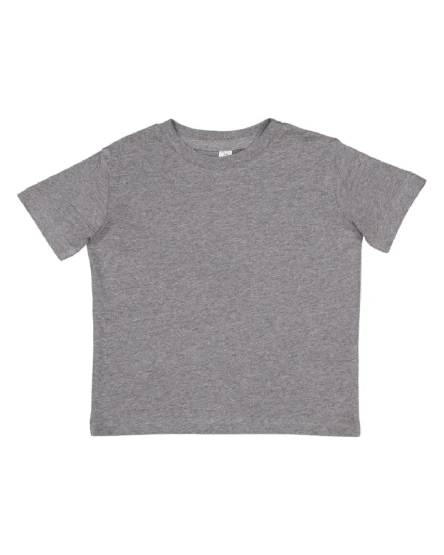 Special Savings Rabbit Skins Toddler Fine Jersey T-Shirt | Granite Heather