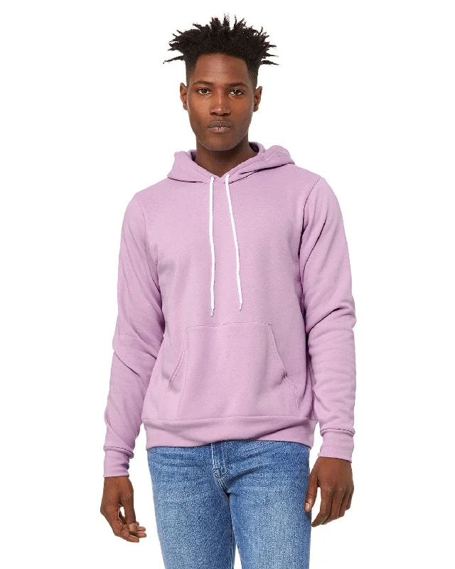 New Deals Bella+Canvas Unisex Sponge Fleece Pullover Hoodie | Lilac