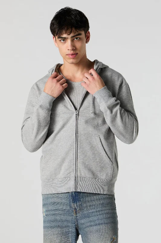 Weekend Deals That Excite Fleece Zip-Up Hoodie