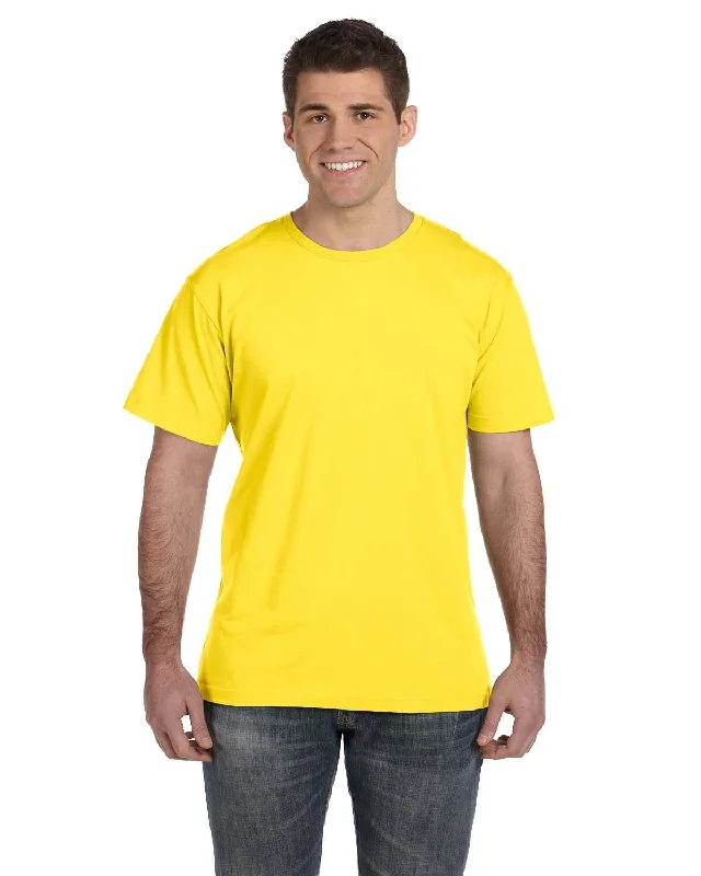 Super Bargain LAT Fine Jersey T-Shirt | Yellow