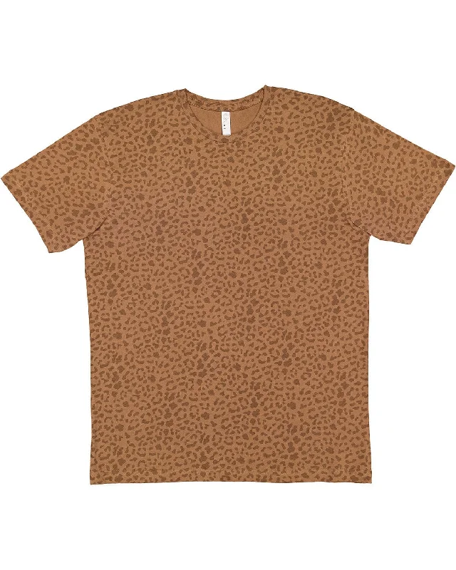 Fantastic Savings LAT Fine Jersey T-Shirt | Brown Leopard