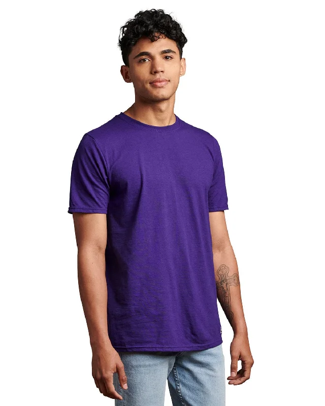 Epic Value Russell Athletic Unisex Essential Performance T-Shirt | Purple