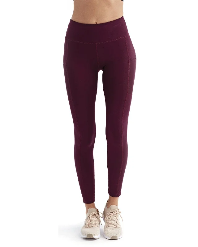 Special Price TriDri Ladie's Mesh Pocket Danica Leggings | Mulberry