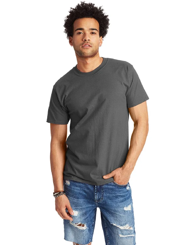 Big Deal Hanes Tall Beefy-T | Smoke Gray