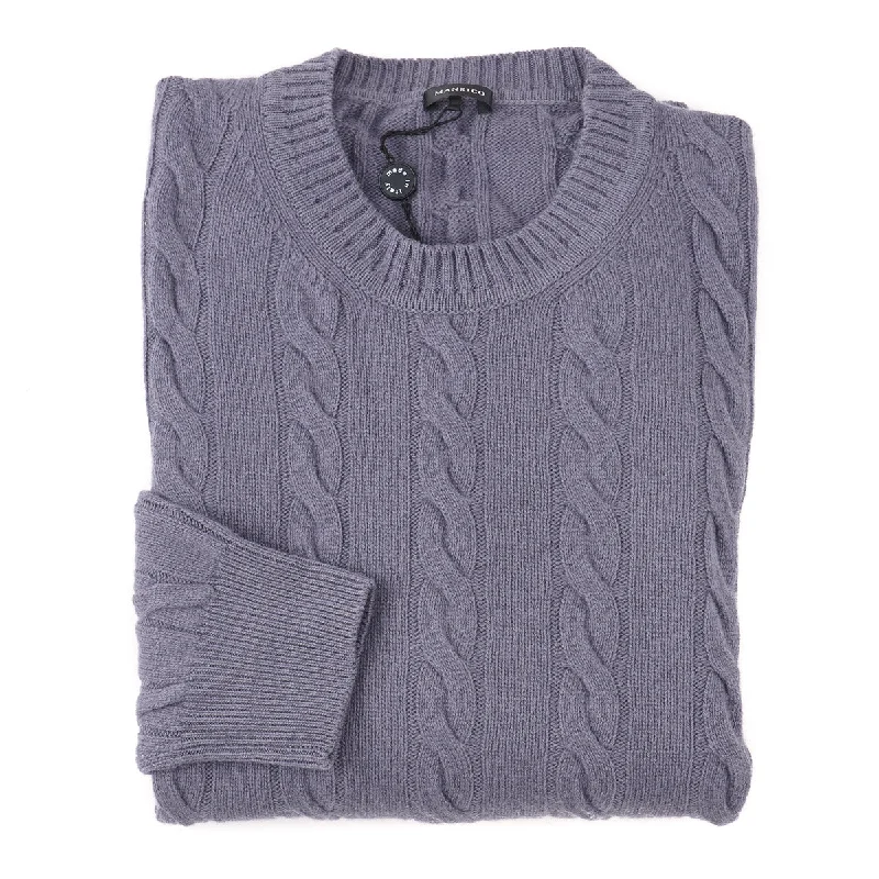 Deal Dash Manrico Cable Knit Cashmere Sweater