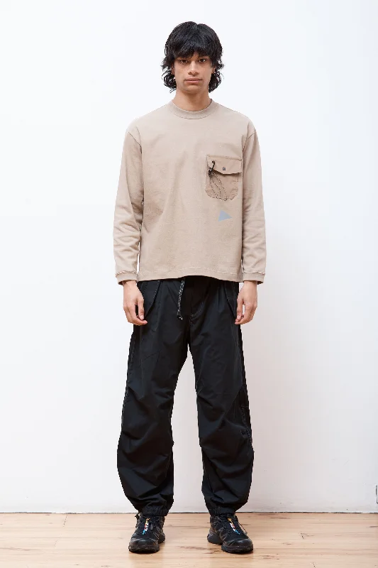 While Supplies Last Side Zip Hem Pants Black