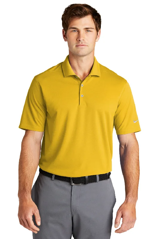 The Best Prices Nike Mens Dri-Fit Moisture Wicking Micro Pique 2.0 Short Sleeve Polo Shirt - Varsity Maize Yellow The Best Prices Nike Mens Dri-Fit Moisture Wicking Micro Pique 2.0 Short Sleeve Polo Shirt - Varsity Maize Yellow