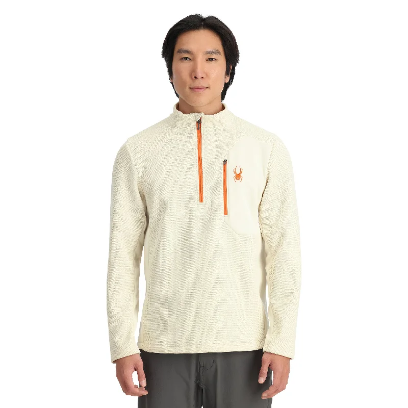 Don't Miss Mens Bandit Half Zip - Vanilla Latte