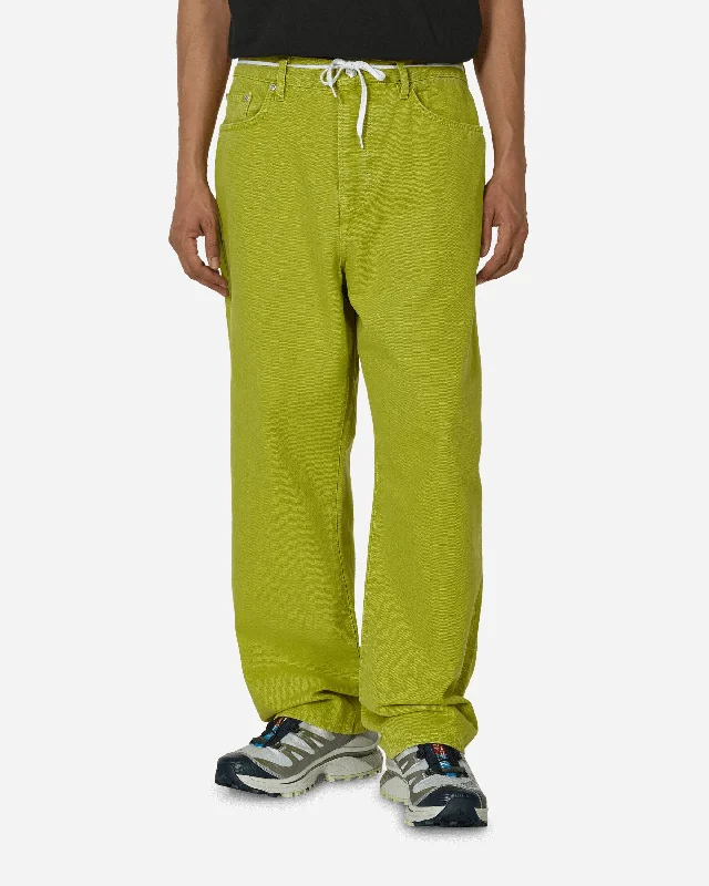Weekend Discounts to Grab Double Big Ol' Washed Canvas Jeans Cactus