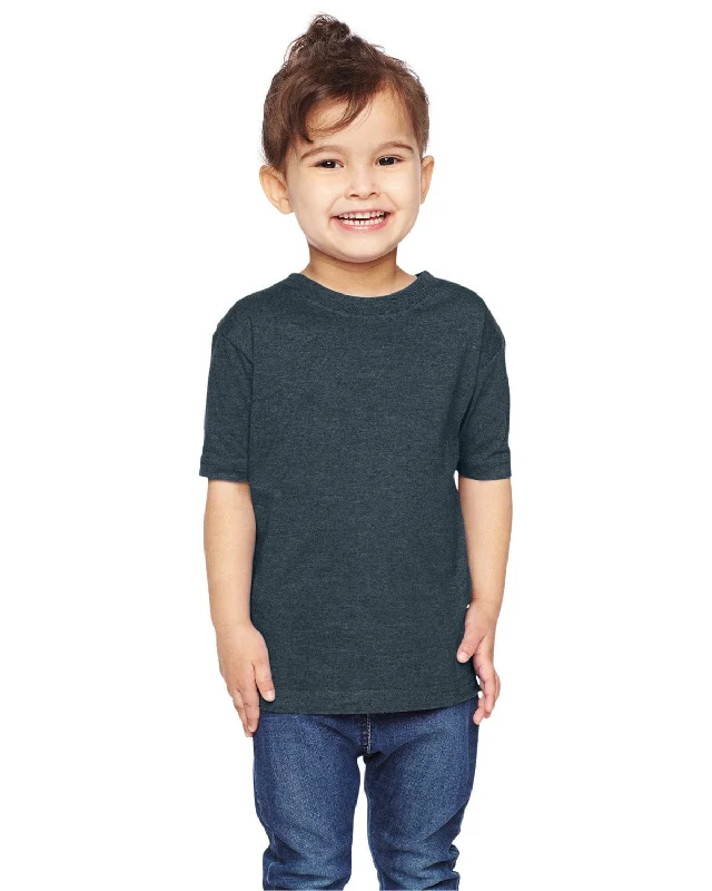 Clearance Event Rabbit Skins Toddler Fine Jersey T-Shirt | Vintage Navy