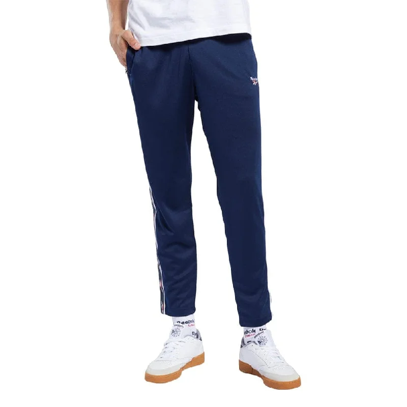 Final Markdown Classics Solid Men Blue Track Pants Reebok