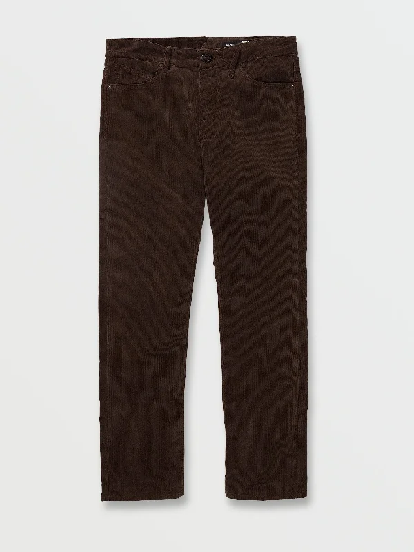 Major Savings Solver 5 Pocket Corduroy Modern Fit Jeans - Dark Brown