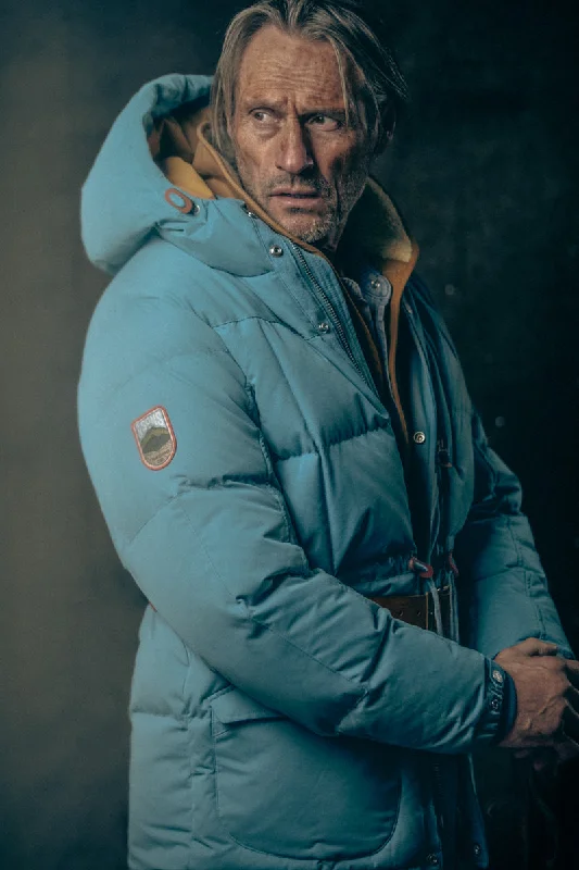 Price Slash &SONS Bonnington Puffer Jacket Blue