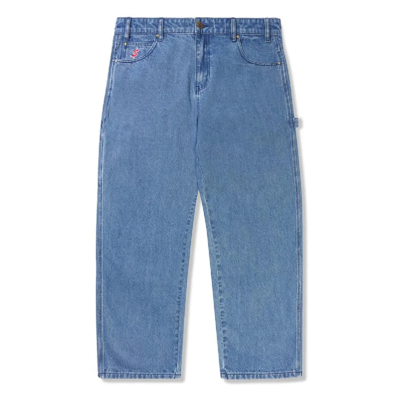 Early Access Cash Only - Bone Denim Jeans Streaky Indigo