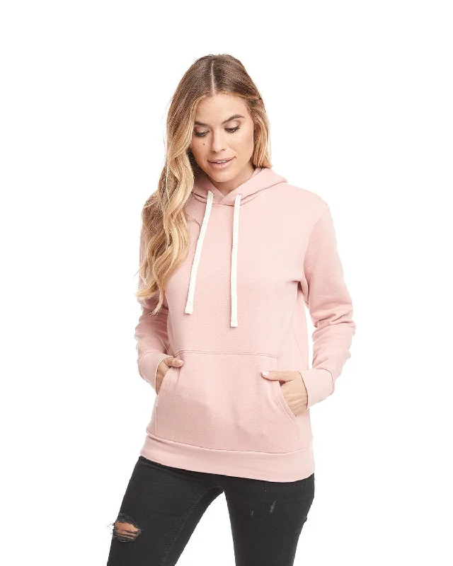 New Deals Next Level Apparel Unisex Santa Cruz Pullover Hooded Sweatshirt | Desert Pink New Deals Next Level Apparel Unisex Santa Cruz Pullover Hooded Sweatshirt | Desert Pink