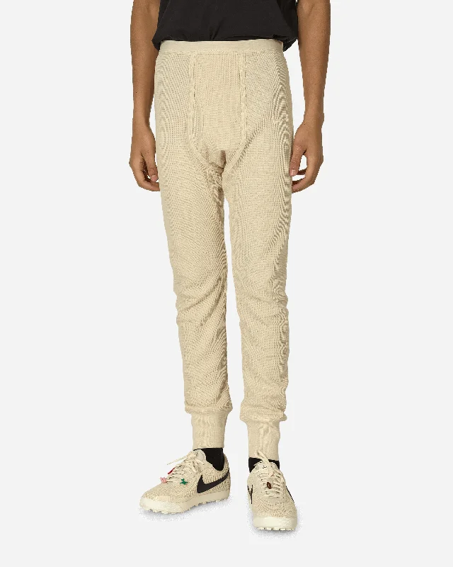 Weekend Specials Just for You Bode Rec. Thermal Pants Ecru