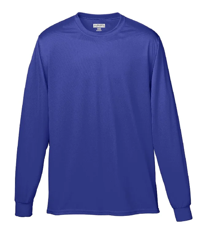 Make Your Weekend Count with Savings Augusta Long Sleeve Moisture Wicking T-Shirt | Purple Make Your Weekend Count with Savings Augusta Long Sleeve Moisture Wicking T-Shirt | Purple