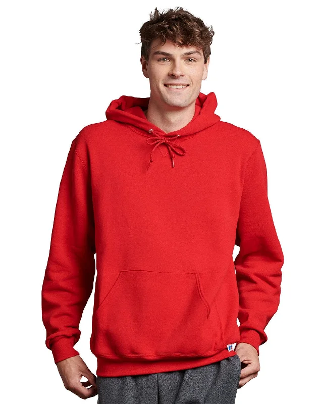 Daily Deals Russell Athletic Unisex Dri-Power Hooded Sweatshirt | True Red
