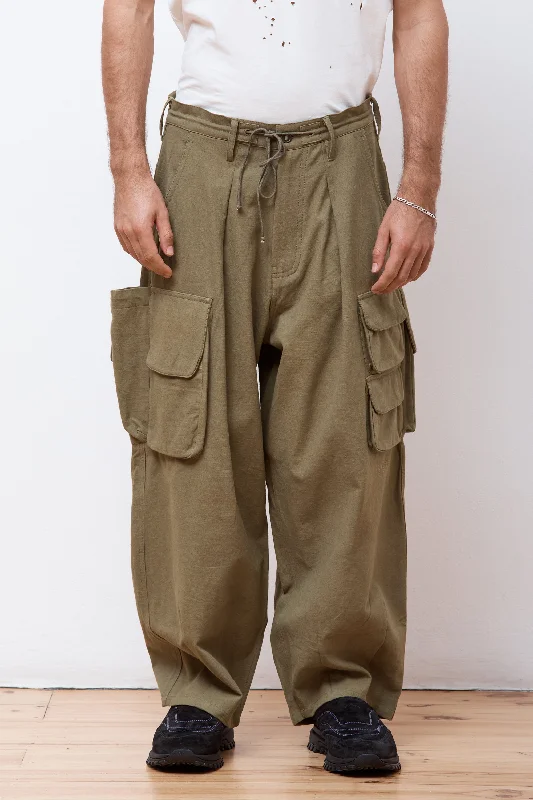 Midnight Madness Forager Pants Olive Slub