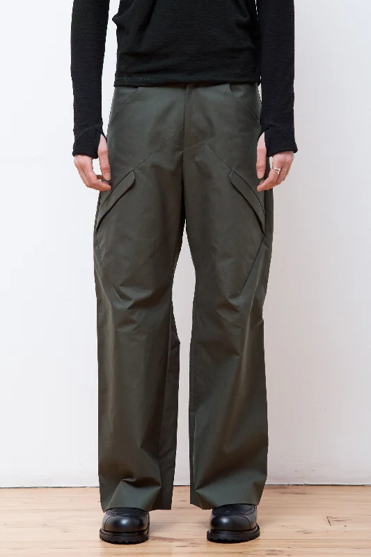 Weekend Savings Spectacle Node Pants  Army Green